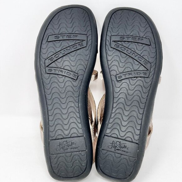 Life Stride Ezriel Copper Vegan Snake Pattern  Sandal Size‎ 10 M - Picture 7 of 9